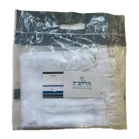 Талит Годоль белый серебряная нить 70