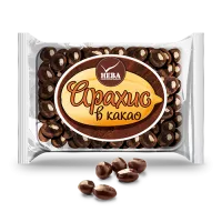 4607037435643 «Драже «Арахис в какао-порошке» с ароматом ванили» (150 г, по 15 шт., ТЗ НЕВА) (2)