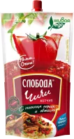 Кетчуп Слобода Чили дой-пак 350г