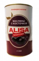 Маслины гигантские Alisa 90-100 с косточкой жб _4100