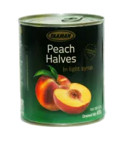 Персики половинки консерв. премиум _Тааман_ 820 гр