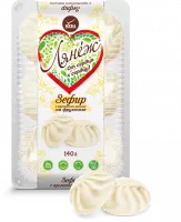 4607061251288 «Зефир с ароматом ванили на фруктозе» (140 г, по 12 шт., ТЗ НЕВА, Лянеж)