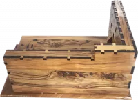 Western Wall model made of olive wood, handmade, special, luxury_2