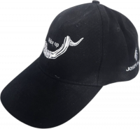 Baseball cap with shofar logo and wake up sentence embroidery