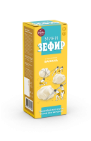 4607037437265 «Мини-зефир с ароматом банана» (115 г, по 10 шт., ТЗ НЕВА)