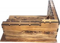 Western Wall model made of olive wood, handmade, special, luxury_2