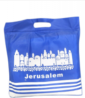 Large tallit made of high-quality black cotton with black stripes_1